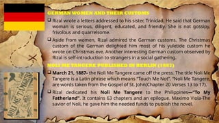 Ust Rizal WEEK 4- LIFE ABROAD- JORIZAL (1).pptxXXX | PPTX