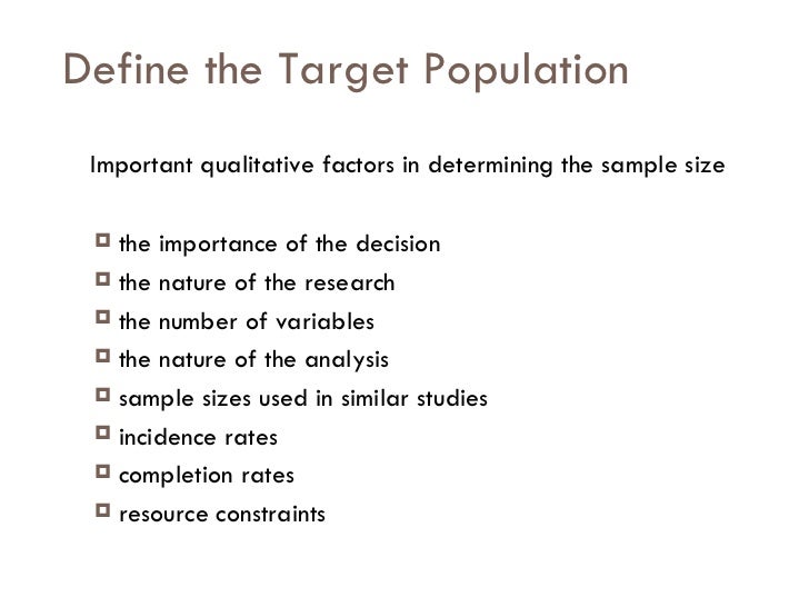 business survey examples