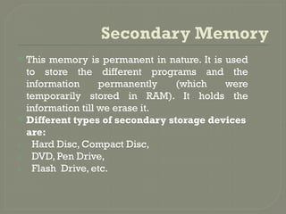 Comprehensive Guide to Computer Memory, Storage, and File Systems ...