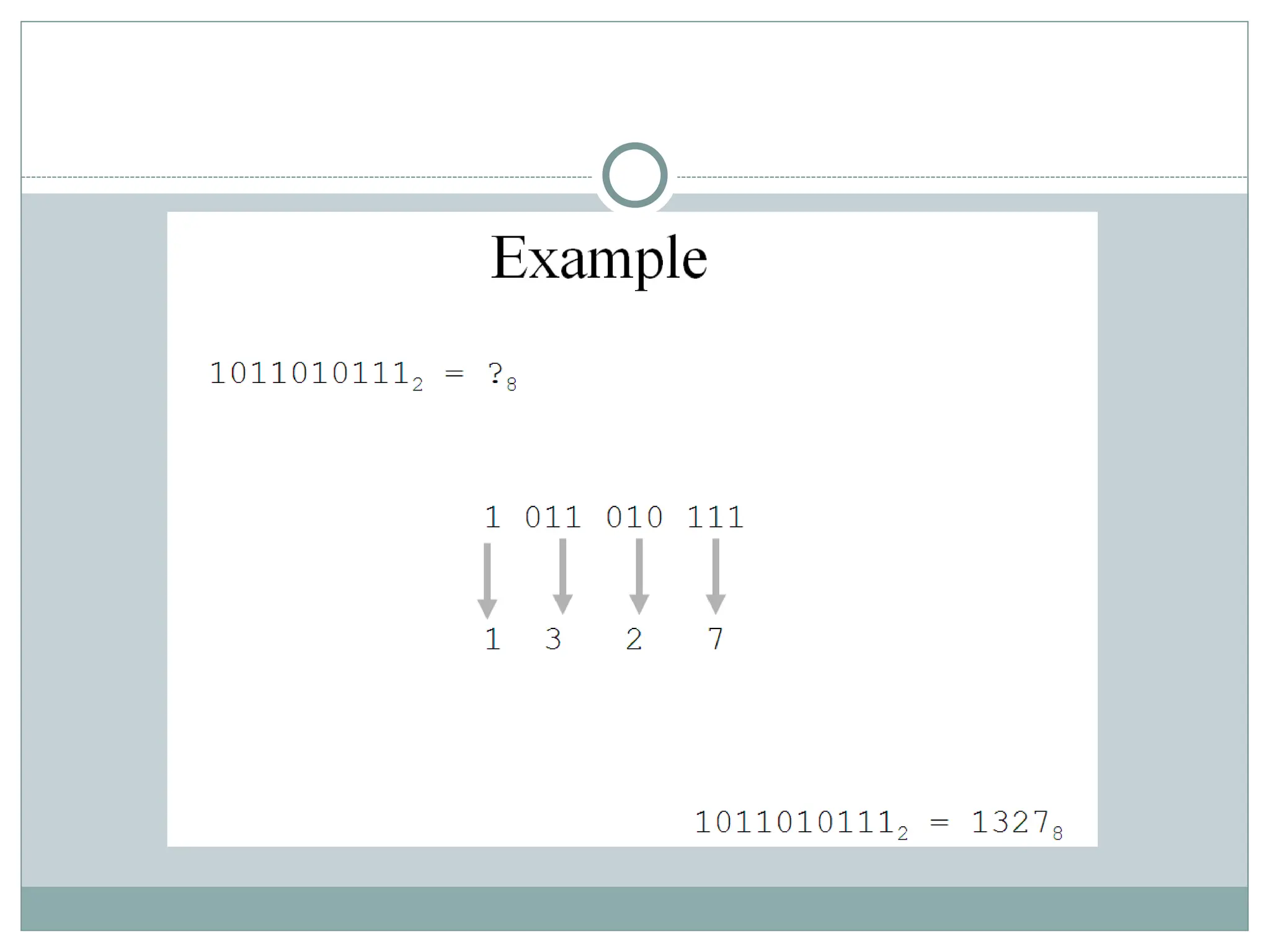 Week 4- Number Systems Conversion to .ppt