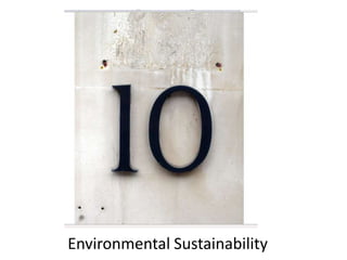 Environmental Sustainability