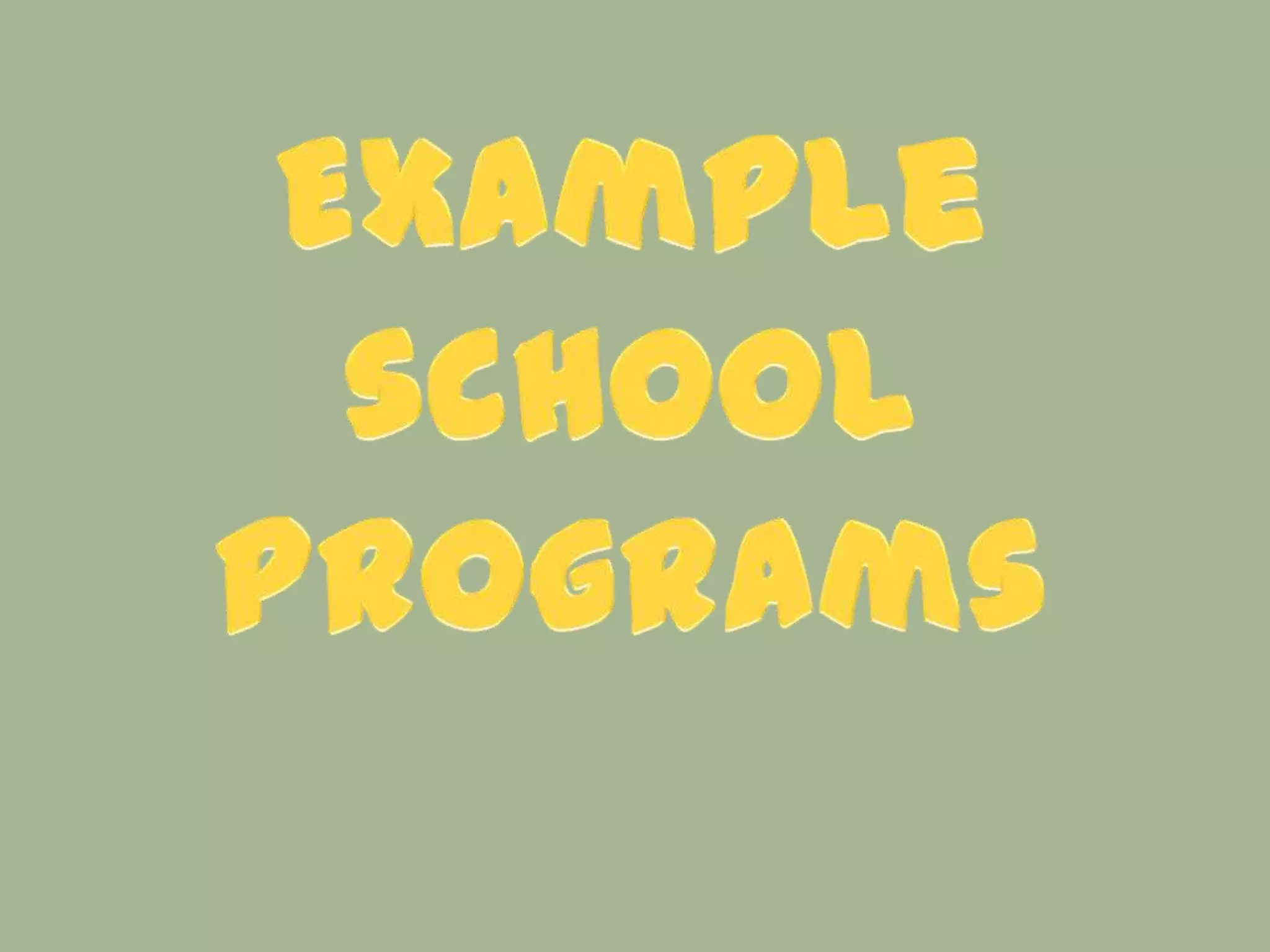 Week 4 - School Lunches