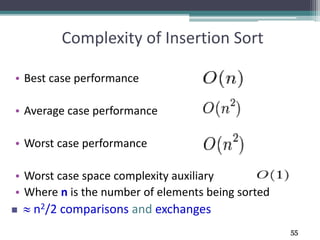 Sorting Algorithms | PPTX