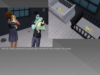 Het zijn cuties. Isonoe en Eurydome zijn vernoemd naar manen van jupiter.