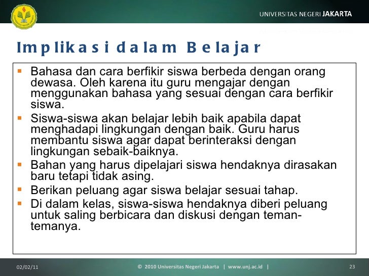 Teori Belajar dan Pembelajaran (4 - 5) tb-kognitif