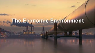 The Economic Environment
 
