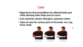 Casts Examples Week 4 Clinical skills for musculoskeletal system disorder assessment ...