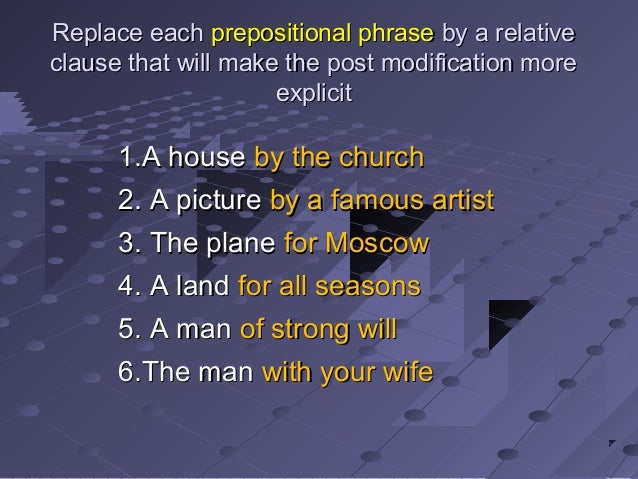 Week 4 Complex Noun Phrase