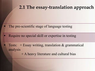 Multiple choice items in testing and evaluation | PDF