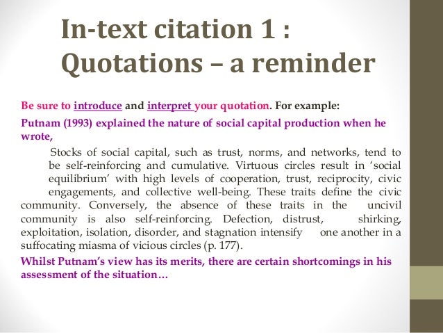 Quoting in an essay apa citation   arvitum.com