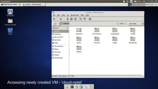 Accessing newly created VM - ‘cloud-nptel’
 