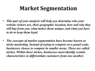 Market Segmentation ,[object Object],[object Object]