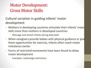 Week 4 Motor, Sensory, & Perceptual Development | PPTX