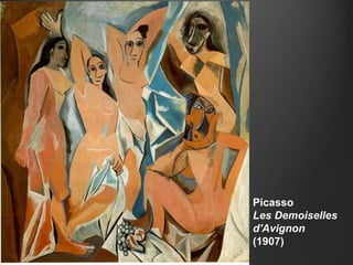 Picasso
Les Demoiselles
d'Avignon
(1907)
 