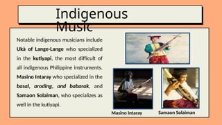 forms of culture: Philippine music and dance.pptx