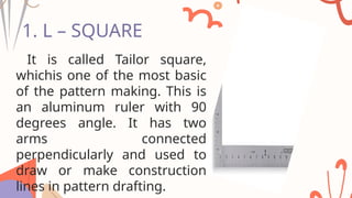 Module: SEWWING TOOLS, MATERAILS AND EQUIPMENT.pptx