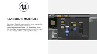 Landscape Material Node Week 4 - Landscape Technical Information | PDF