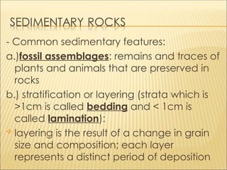 Week 4_Three types of rocks_powerpoint presentation | PPT