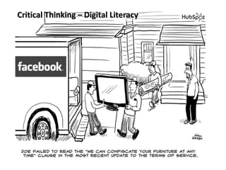 Critical Thinking – Digital Literacy 