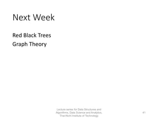 Data Structures and Algorithm - Week 5 - AVL Trees | PDF