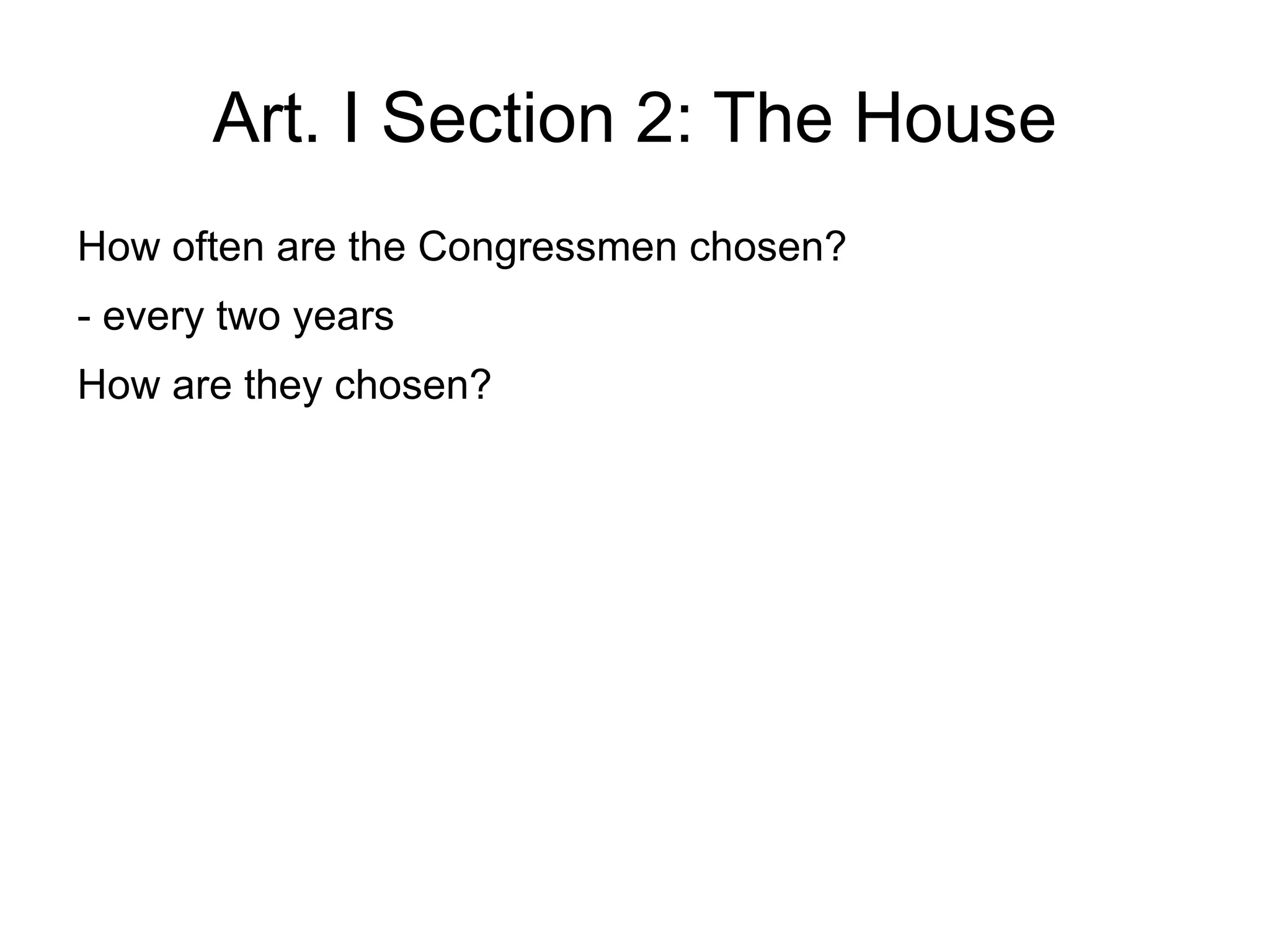 According to the Preamble, who authorized the Constitution? 