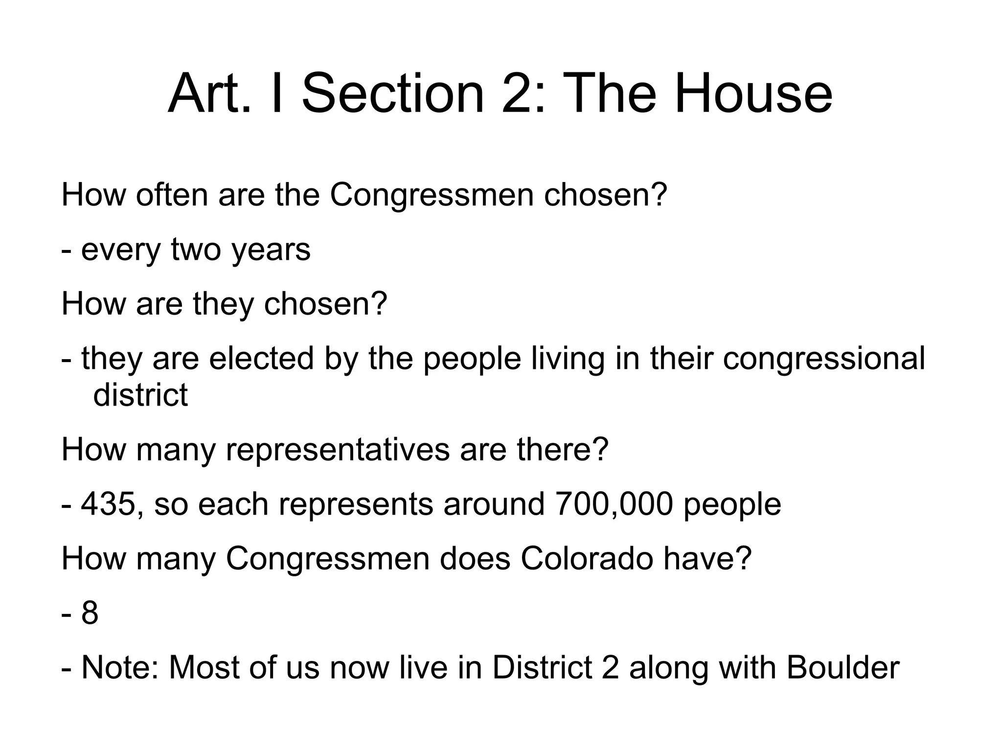 - “to form a more perfect union” 