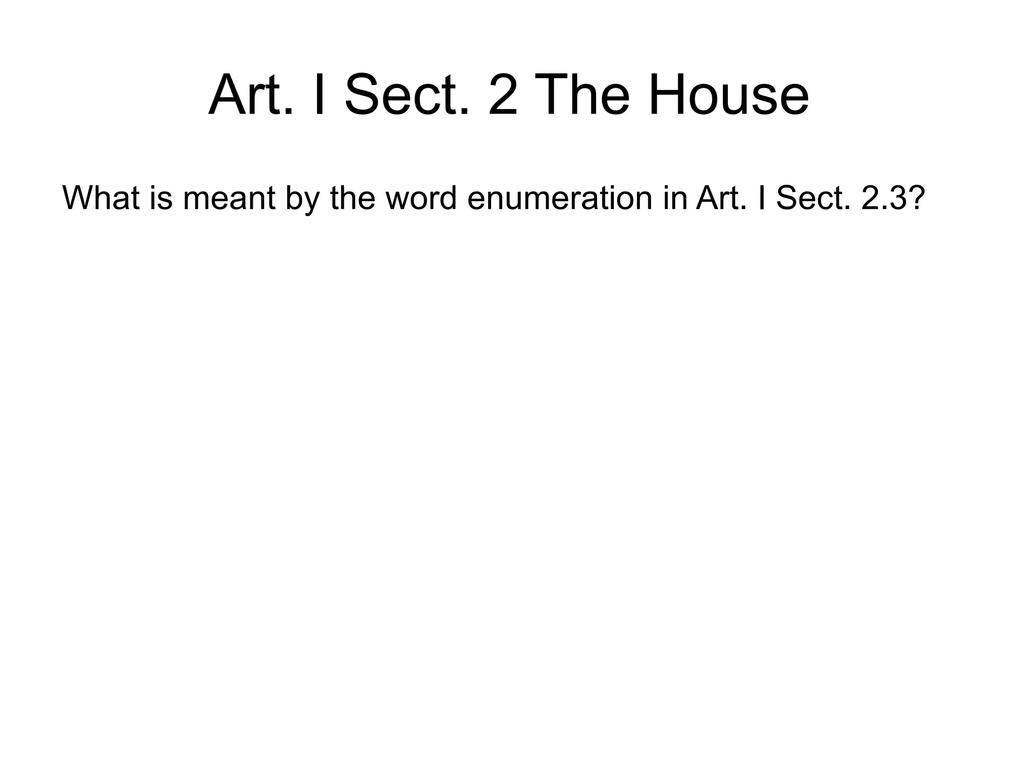 - an introductory declaration 