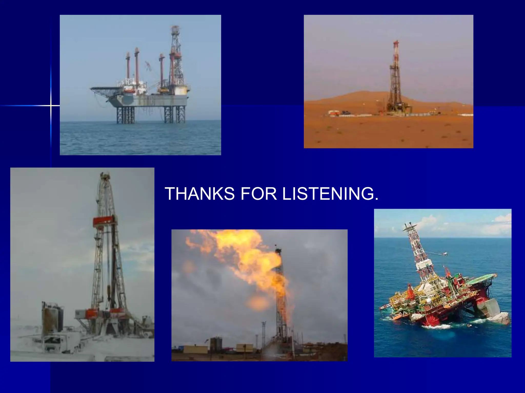 THANKS FOR LISTENING.
 