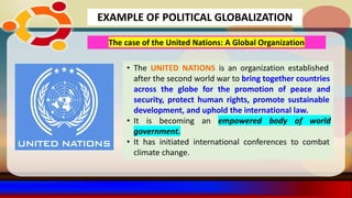 major areas of globalization for incoming grade 12 | PDF