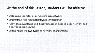 Know the advantages and disadvantages of peer-to-peer network and a ...