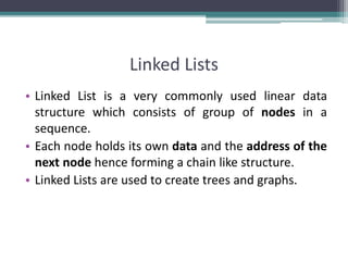 Dynamic Memory & Linked Lists | PPTX
