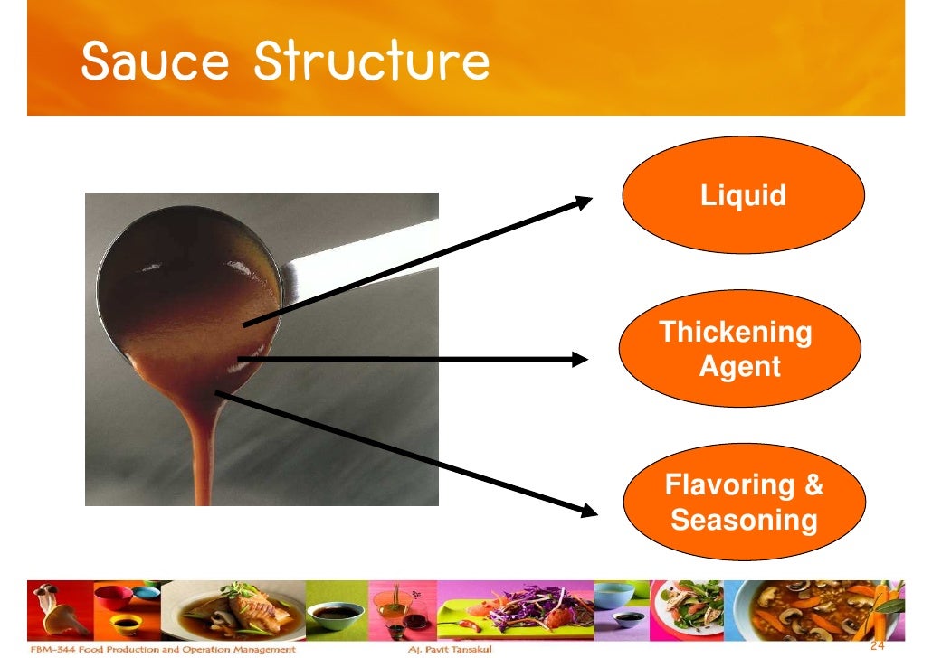 Week 5 Stock, Sauces And Soups