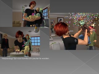 Verjaardag! Tijd voor Kamilia om peuter te worden.