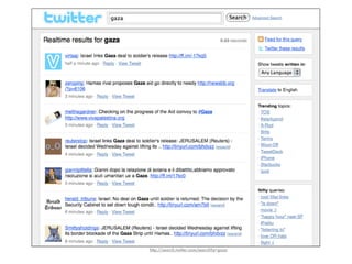 The Israel-Gaza Conflict:  Social Media Become the Informational Front Line