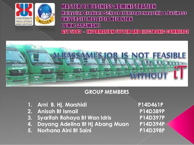 Week 5 case 2 al bassami