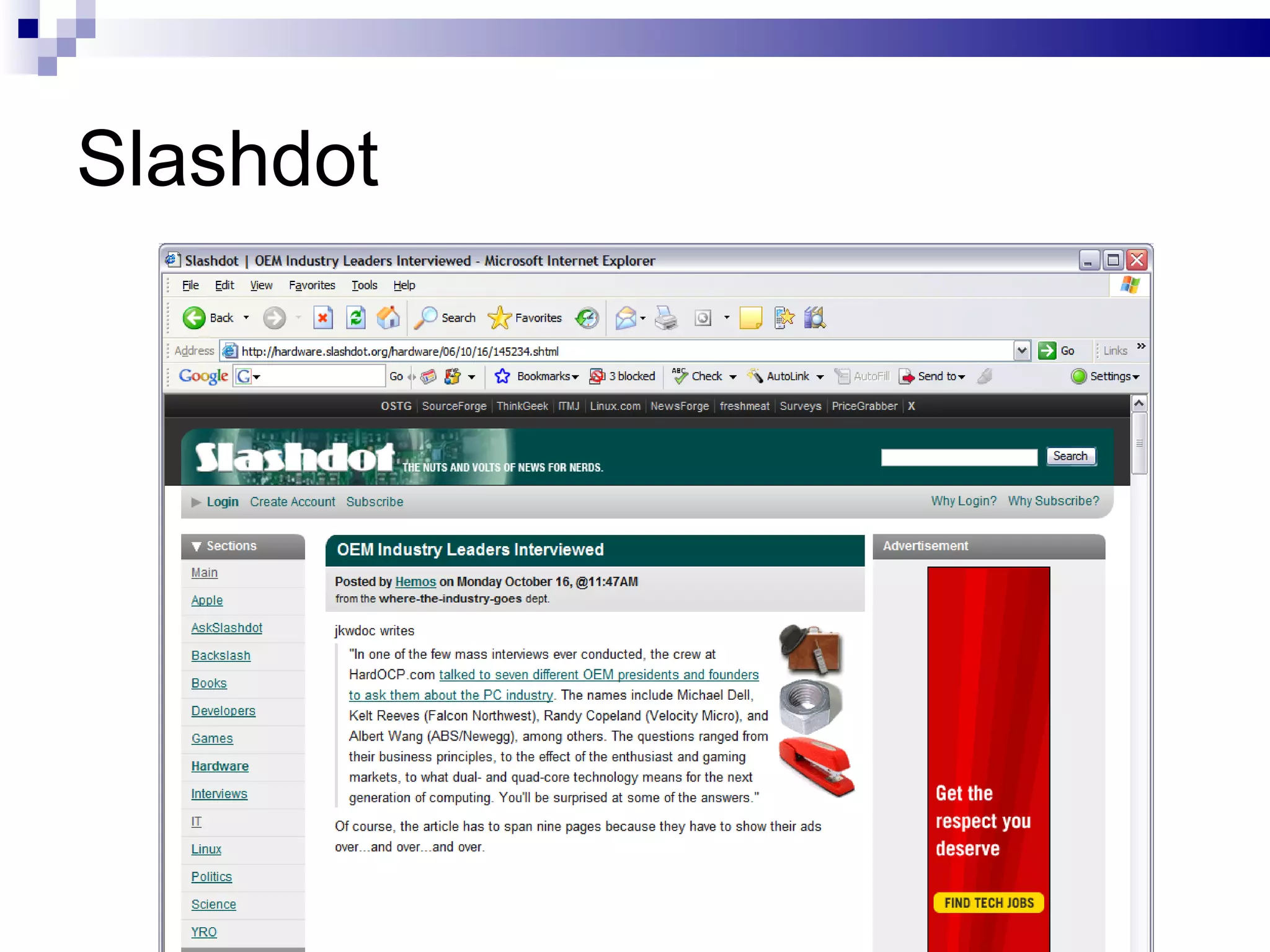 Slashdot 