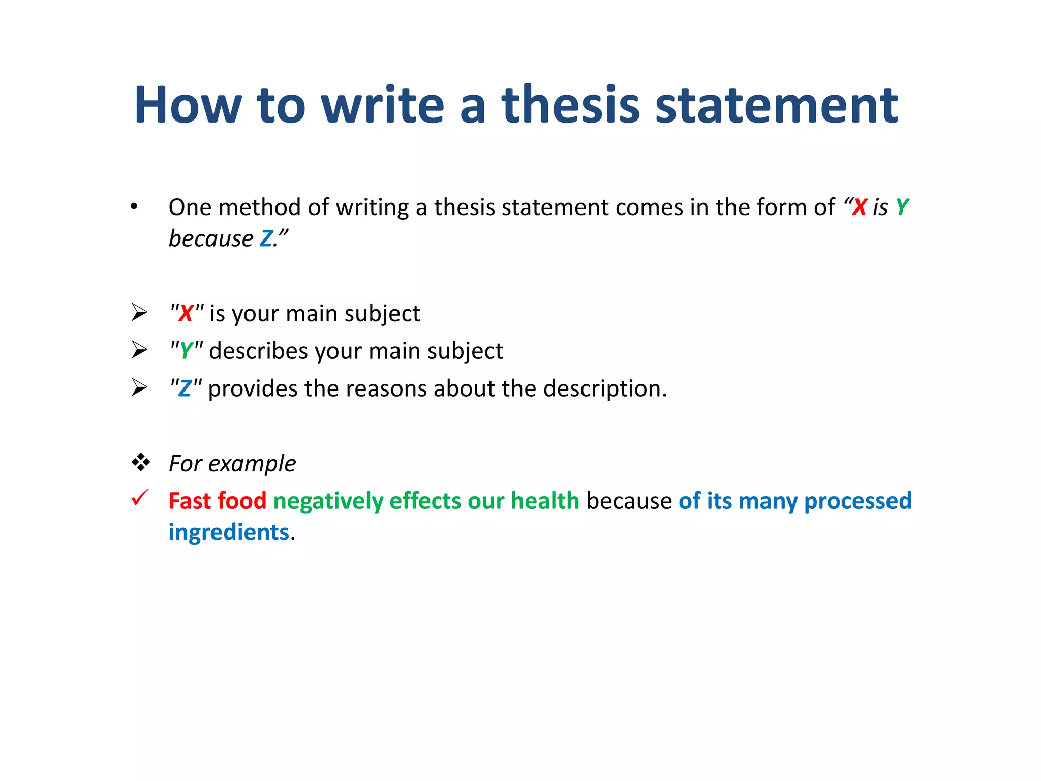 Week 5 deductive essay writing copy | PPT