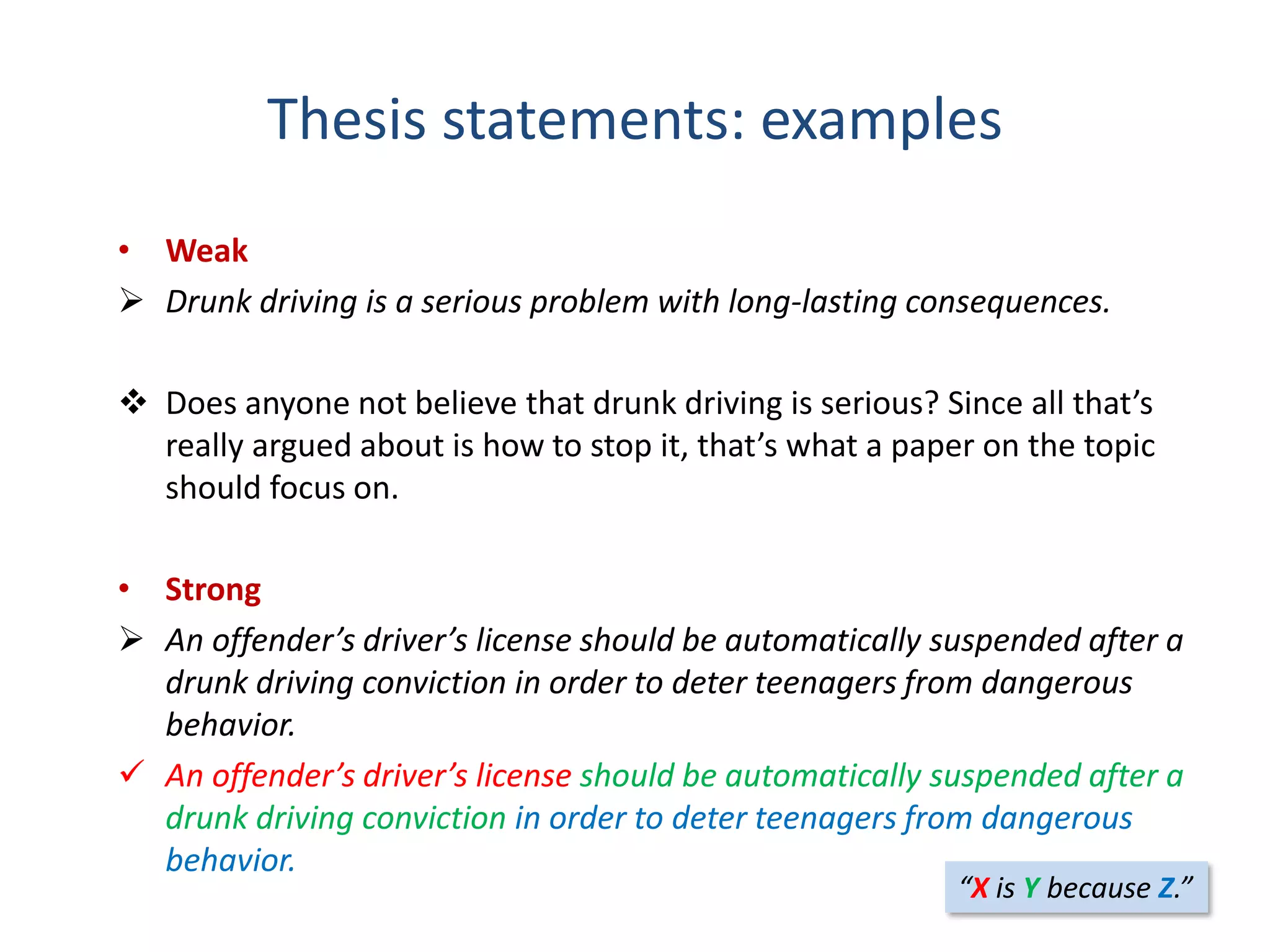 Week 5 deductive essay writing copy | PPT