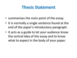Week 5 deductive essay writing copy | PPT