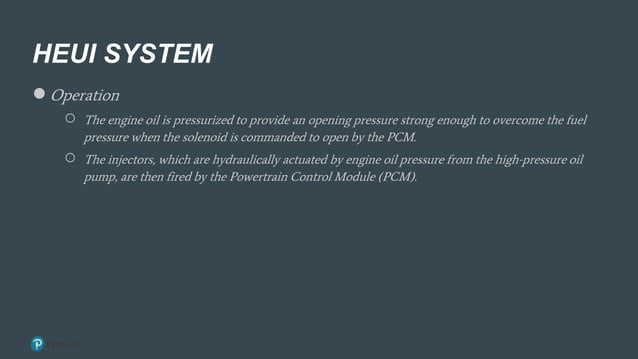 HEUI, Injector Nozzle, Pre-Heating systems _ Vacuum Pump.pptx