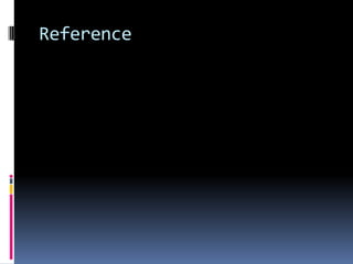 Reference
 