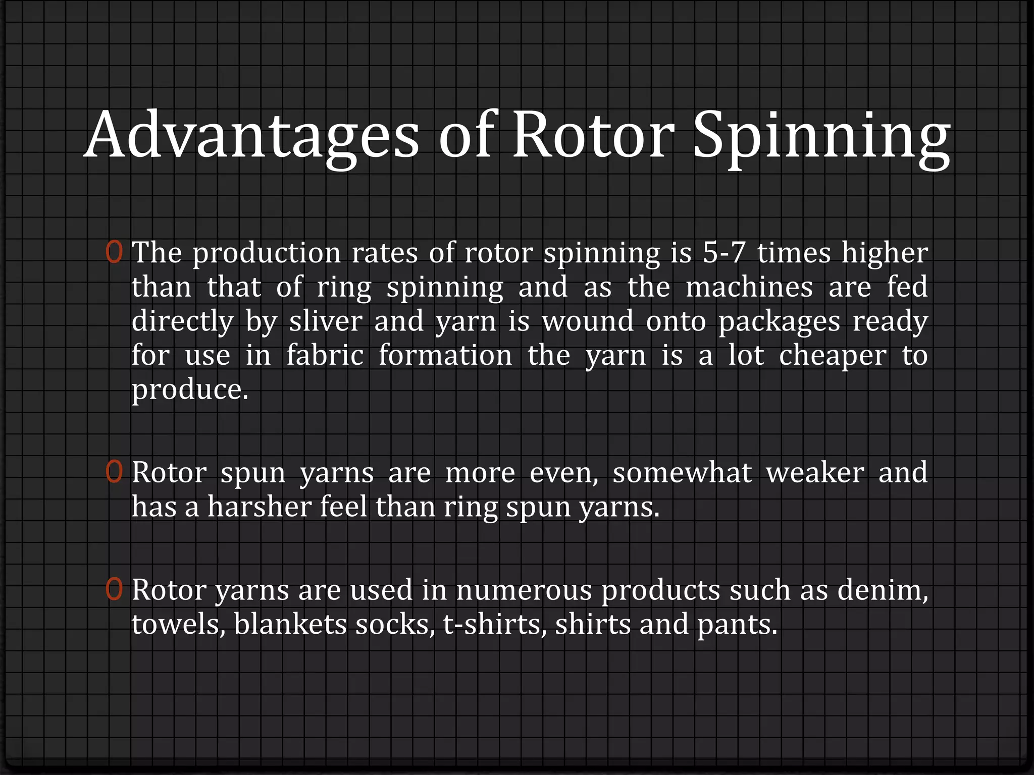 Types of Yarn and Spinning | PPTX