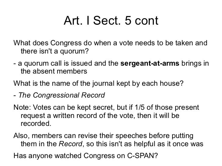 Week 6.1 how congress works