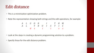 Applied Algorithms and Structures week999 | PPT