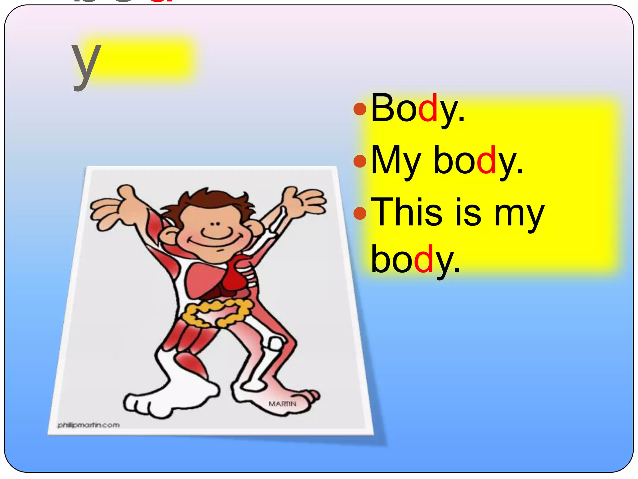 bodyBody.My body.This is my body.