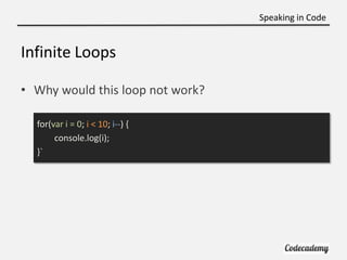 Week 6 java script loops | PPT