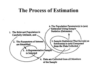 The Process of Estimation
 