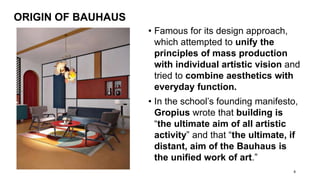 Bauhaus & International Style