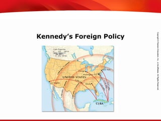 TEKS 8C: Calculate percent composition and empirical and molecular formulas.
Kennedy’s Foreign Policy
 