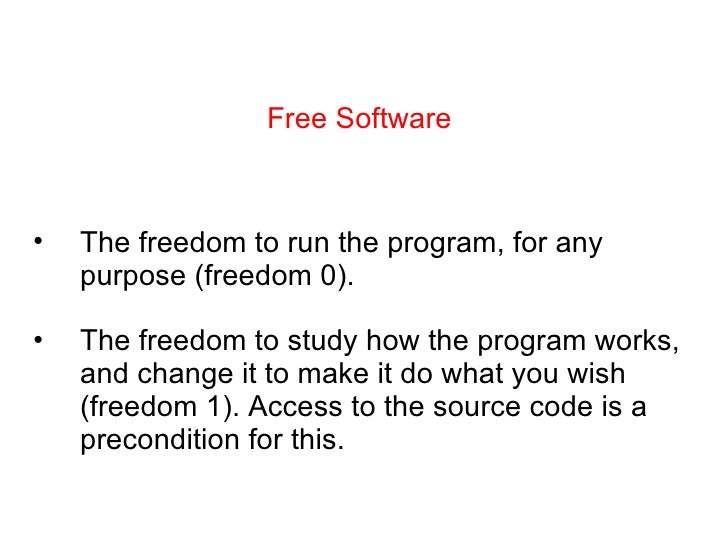Free Software Movement and Open Source Communities
